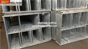 H Frame Scaffolding to Philippines with Aluminum Beams for Concrete