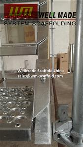 Pin Lock Scaffold Stair Stringer and Stair Treads to USA-Ringlock