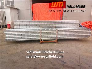 Galvanized Steel Step Ladder For Access Scaffolding System