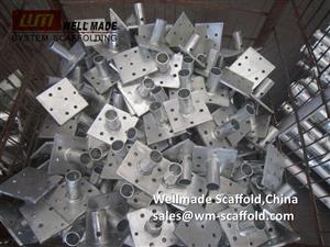 Cuplock Scaffolding Socket Base Plate SGB Type from China lead OEM