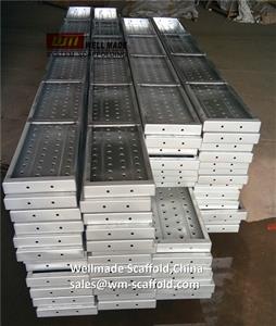 Oil Rigging Construction Offshore Scaffolding Metal Deck Plank