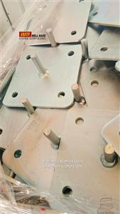 Scaffolding Foot Base Plate for pipe fittings and system scaffold
