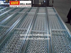 320mm layher scaffolding allround system steel planks