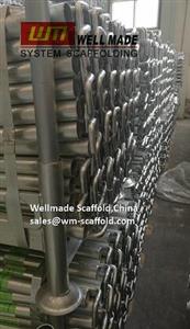 Scaffold Wall Tie Steel Tube with Hook Tubular Scaffolding Material