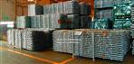 Cuplock scaffolding standards in racks to Qatar waiting for ship Gal
