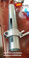 Scaffold Prop Threaded Screw Sleeve and Sleeve Nut Cast Steel